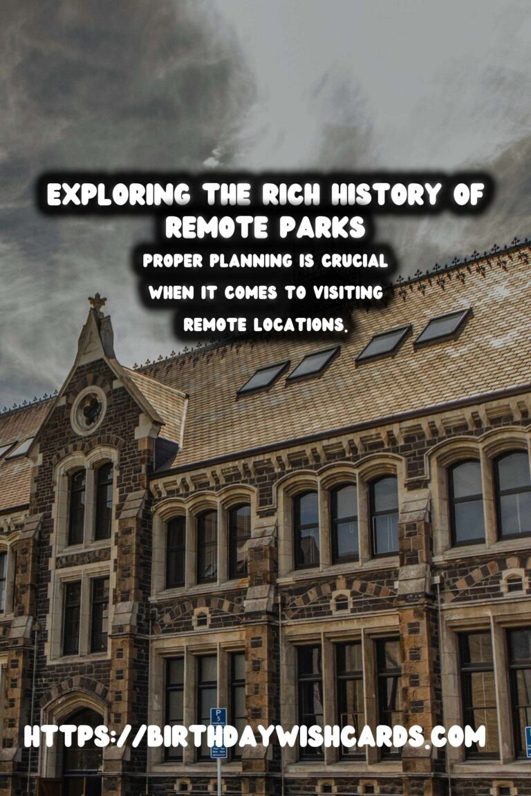 Travel Safety Tips for Exploring Remote Historical Parks