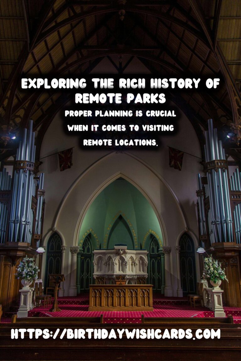 Travel Safety Tips for Exploring Remote Historical Parks