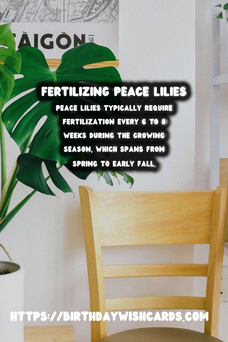 Ultimate Care Guide for Peace Lilies: Fertilizing Tips