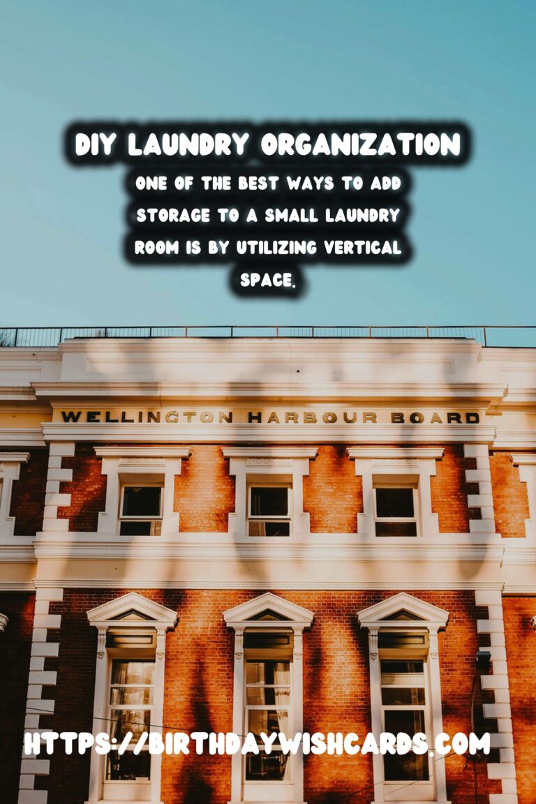 Ultimate DIY Laundry Room Organization Hacks