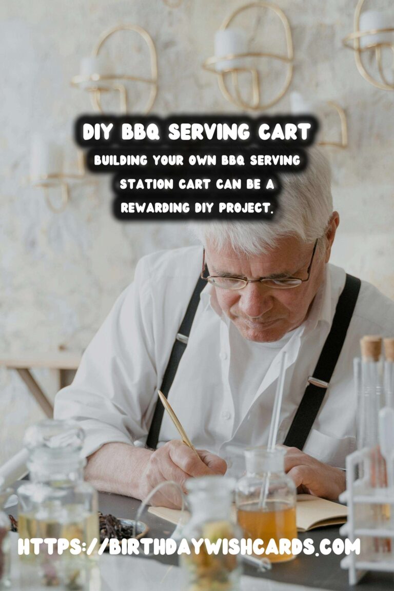 Ultimate Guide to Creating a Summer BBQ Serving Station with a DIY Cart