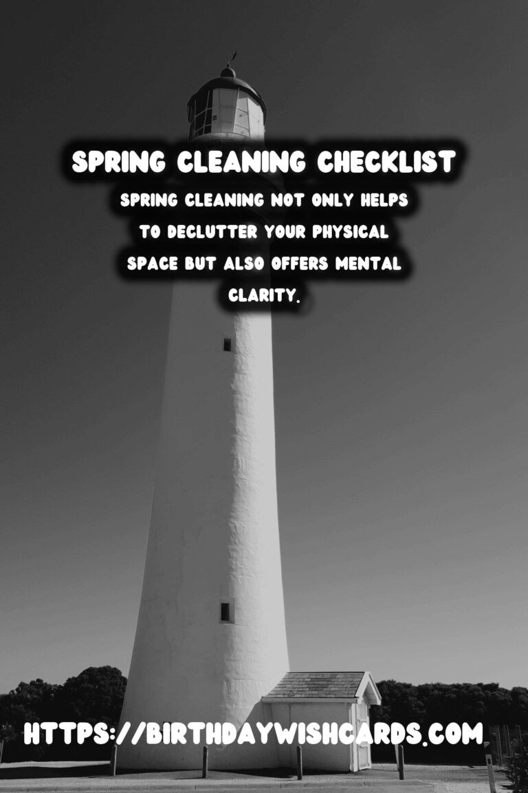 Ultimate Guide to Spring Cleaning: Home Organization Checklist