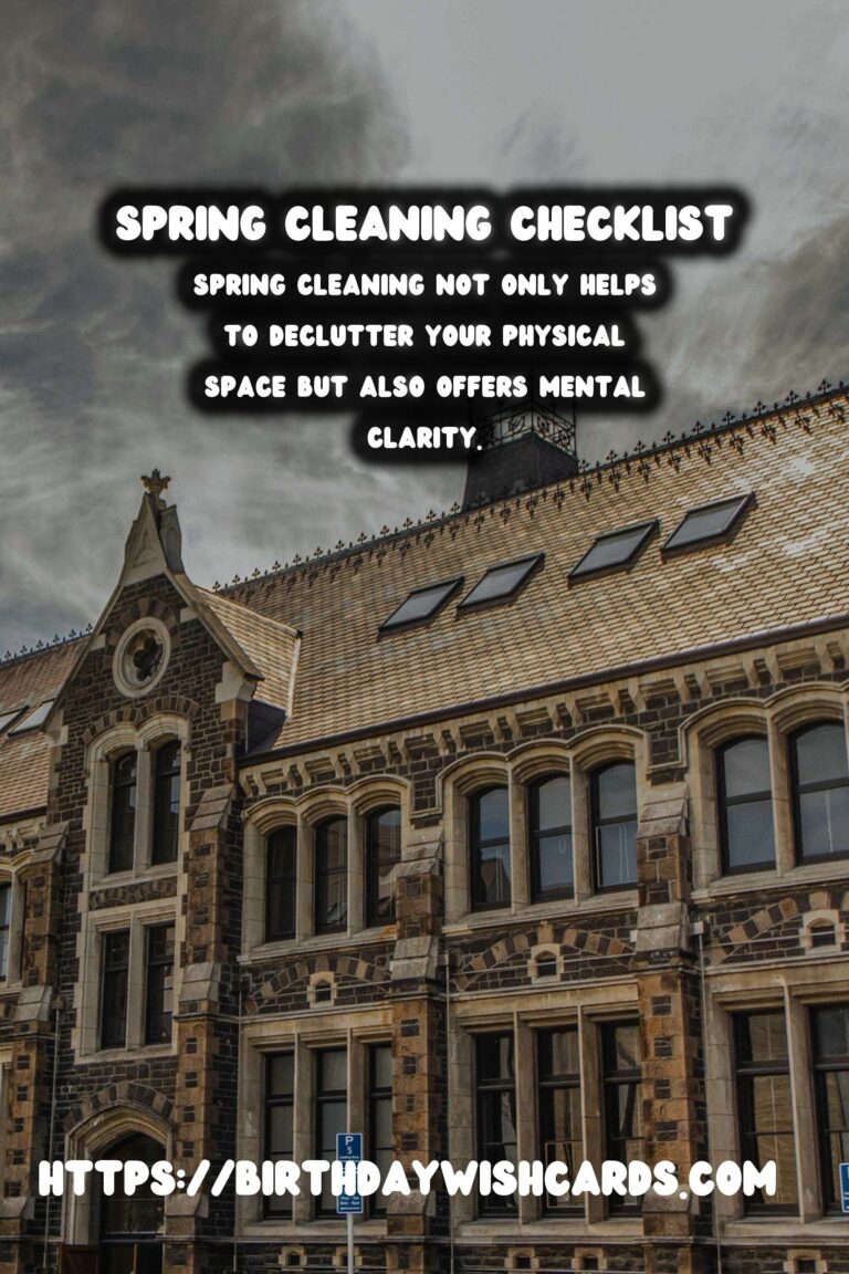 Ultimate Guide to Spring Cleaning: Home Organization Checklist