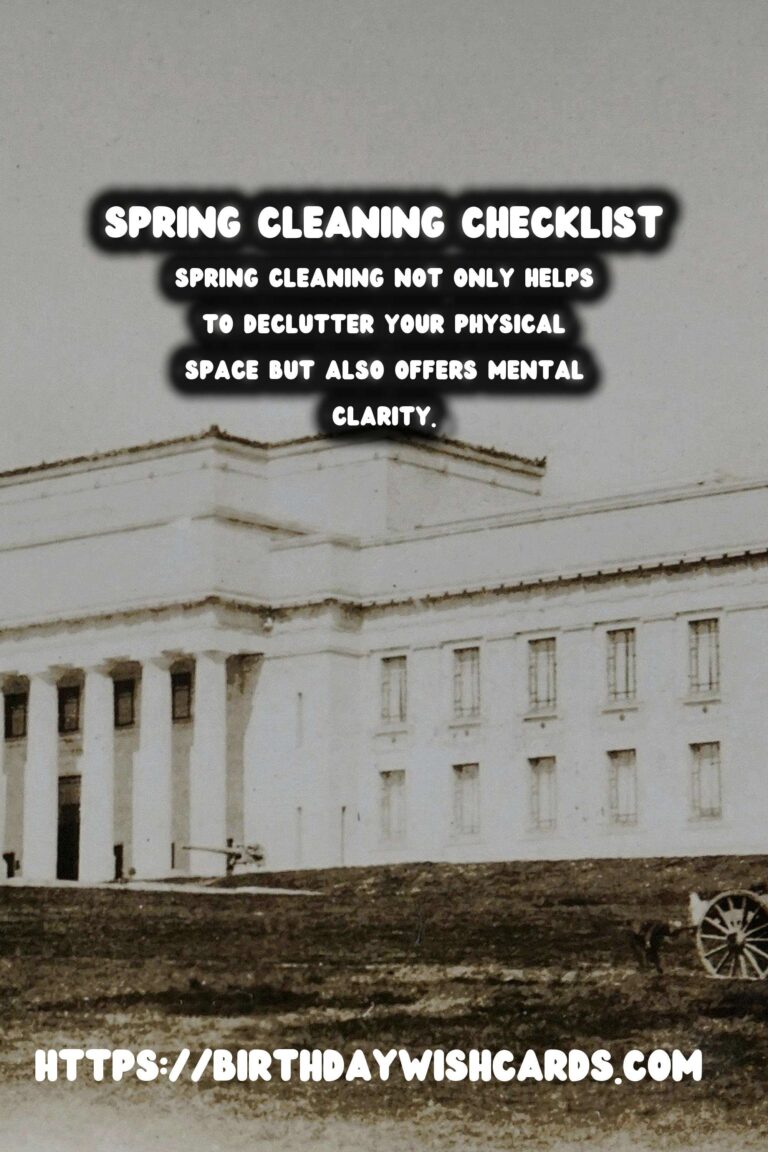 Ultimate Guide to Spring Cleaning: Home Organization Checklist