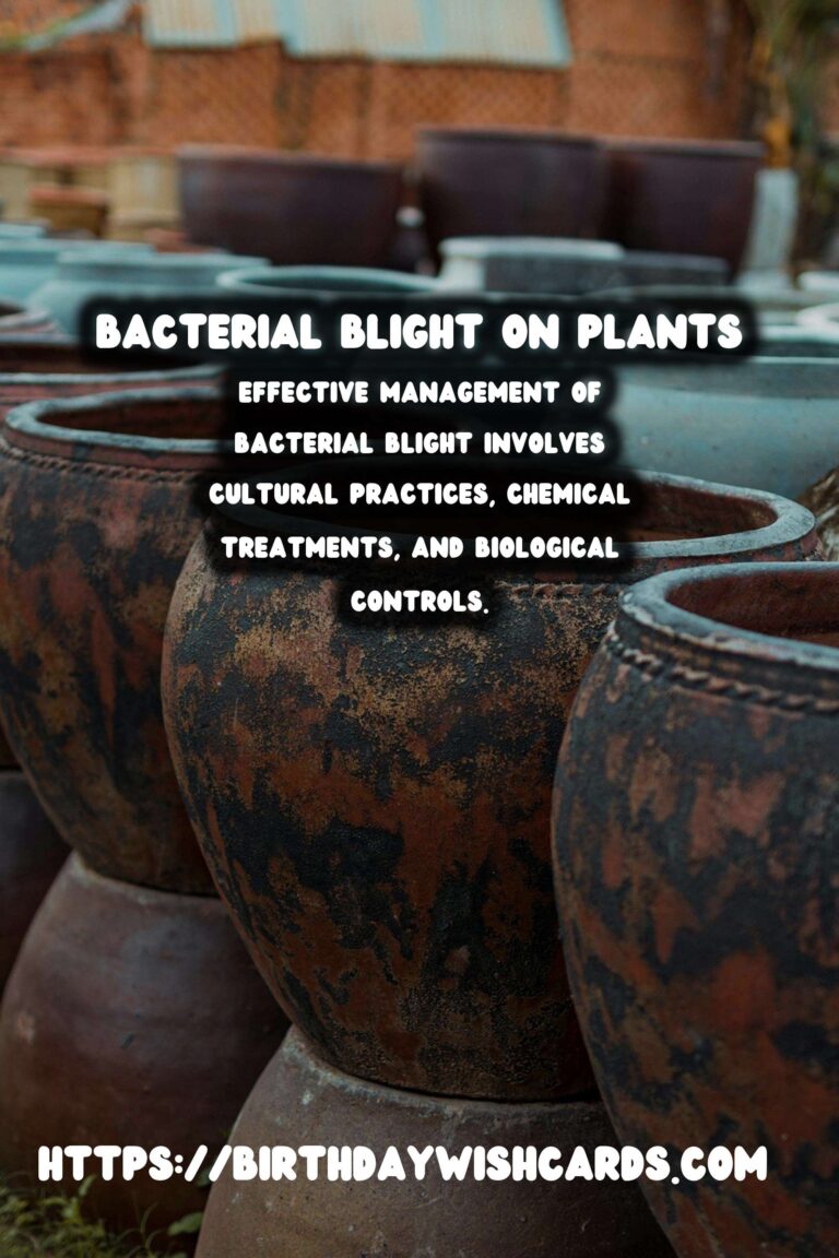 Understanding Plant Diseases: Bacterial Blight