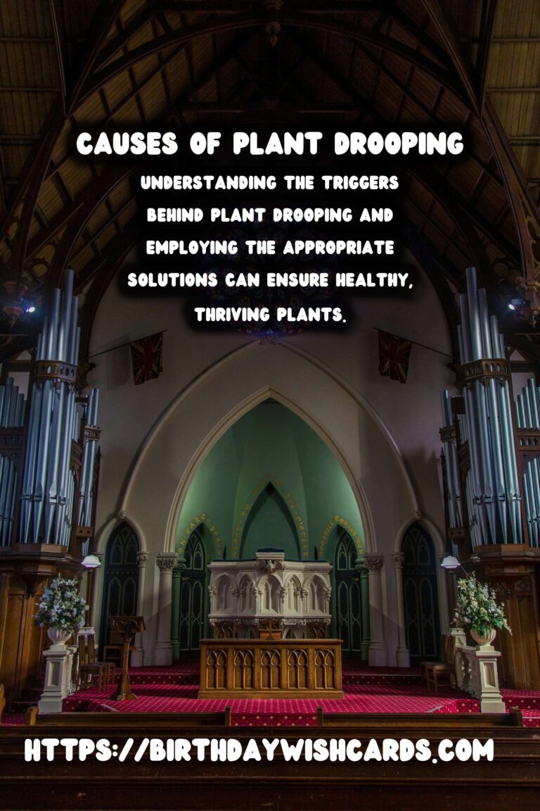 Understanding Plant Drooping: Causes and Solutions