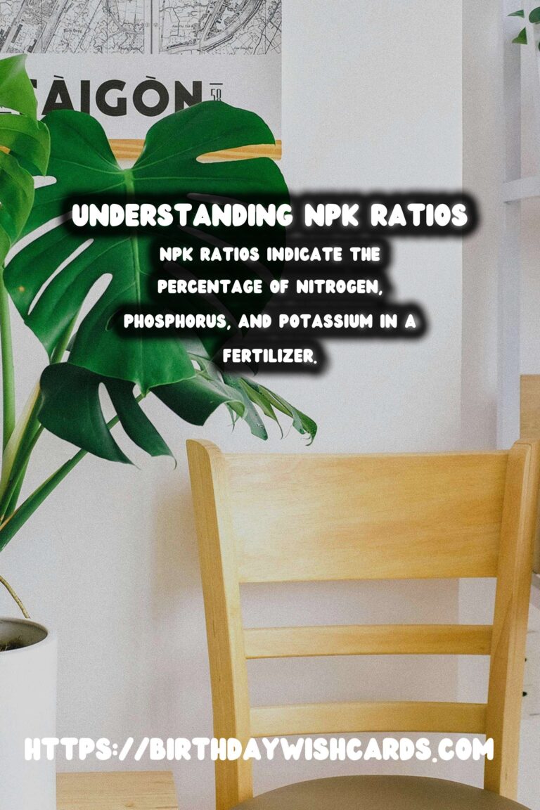 Understanding Plant Fertilizers: The Importance of NPK Ratios