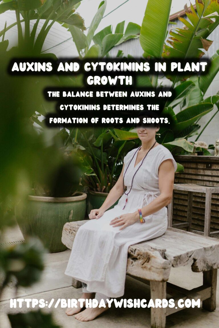 Understanding Plant Hormones: The Role of Auxins & Cytokinins
