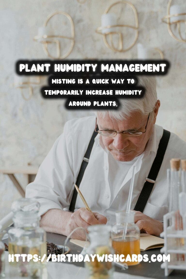 Understanding Plant Humidity: Misting vs. Humidifier