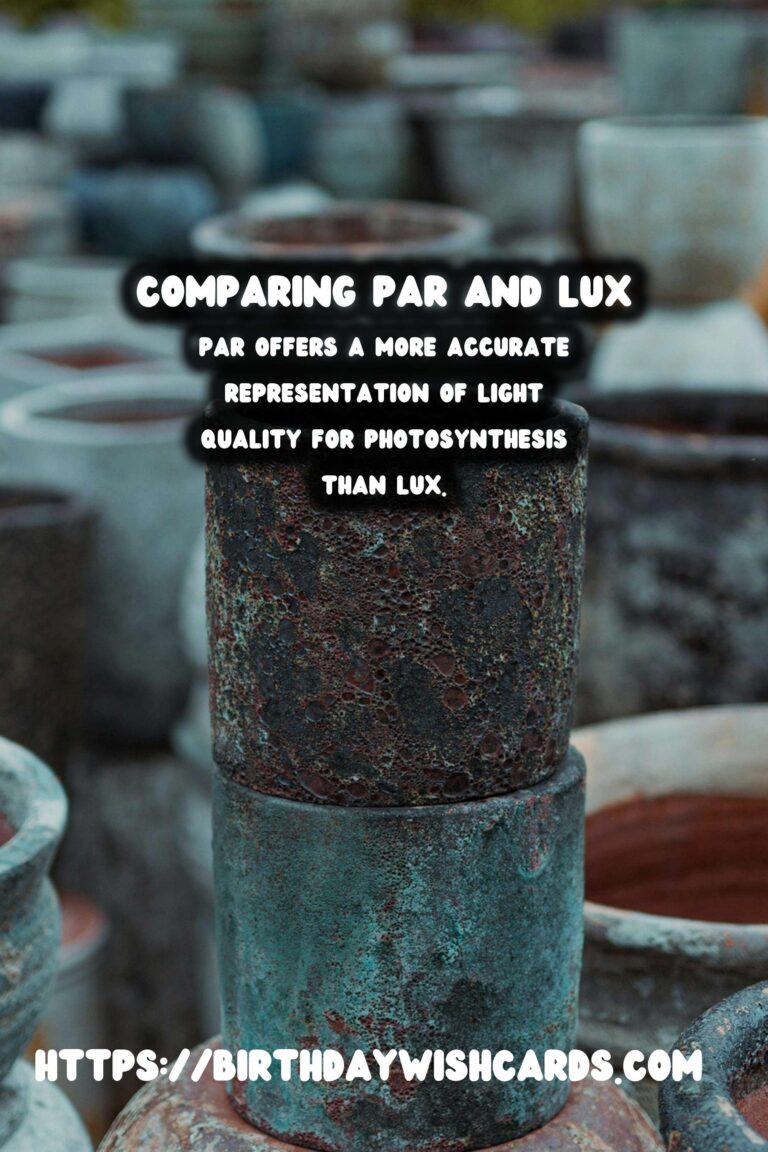 Understanding Plant Light Measurement: PAR vs. Lux