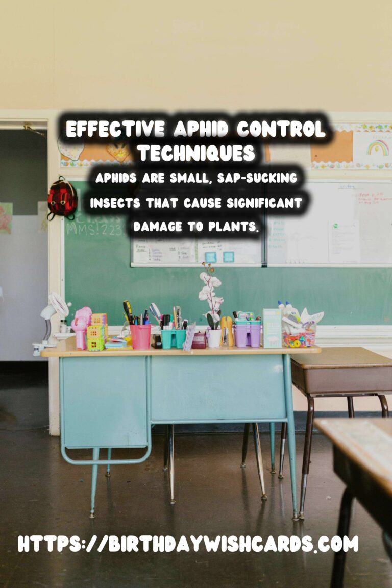 Understanding Plant Pests: Effective Aphid Control Methods