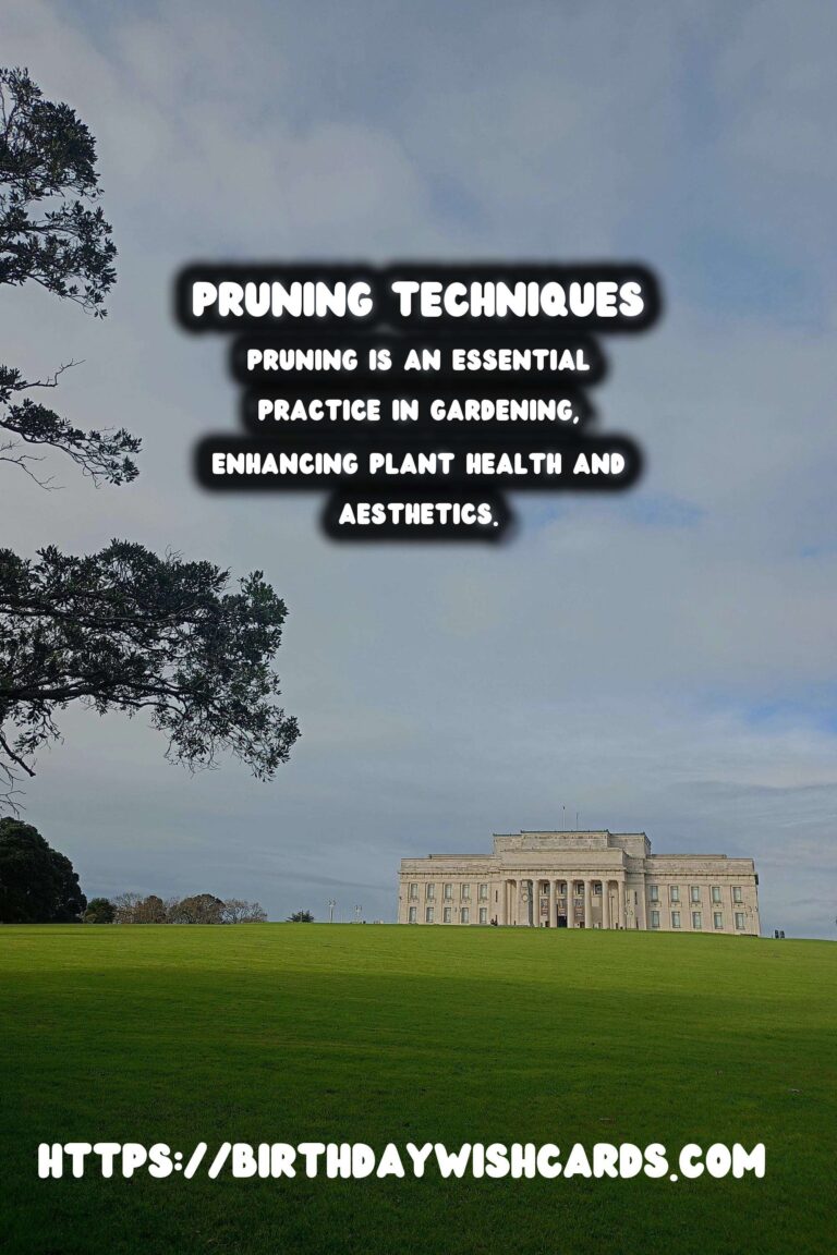 Understanding Plant Pruning: Benefits & Techniques