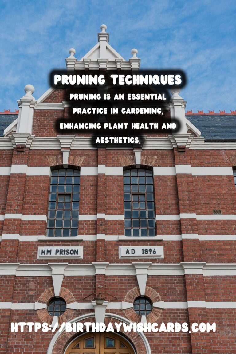 Understanding Plant Pruning: Benefits & Techniques