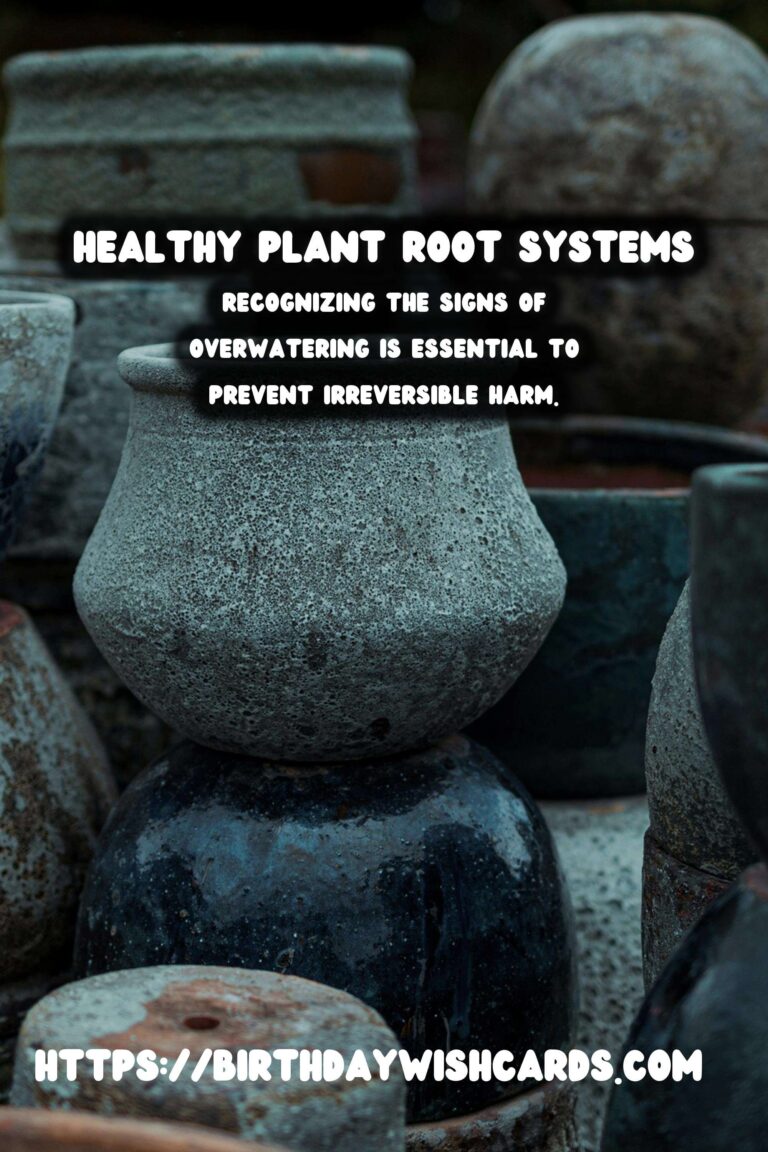 Understanding Plant Root Systems: Avoiding Overwatering Damage