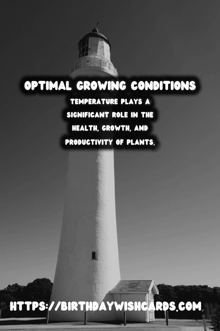 Understanding Plant Temperature Preferences