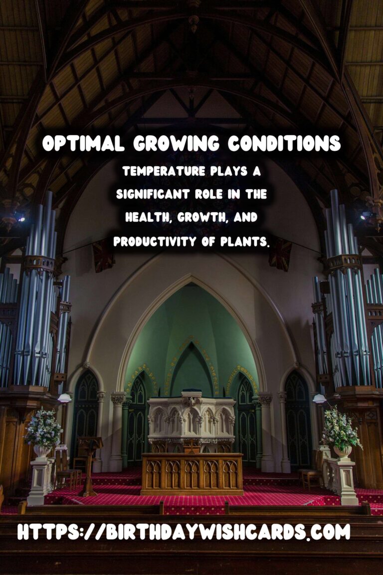 Understanding Plant Temperature Preferences