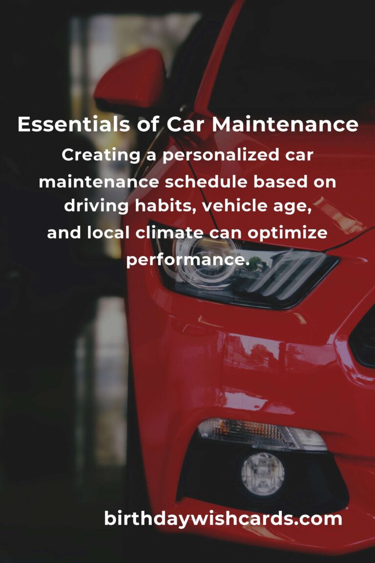 Understanding the Basics of Car Maintenance Frameworks for Optimal Vehicle Performance