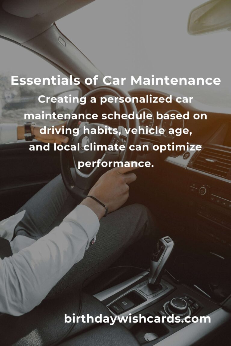Understanding the Basics of Car Maintenance Frameworks for Optimal Vehicle Performance