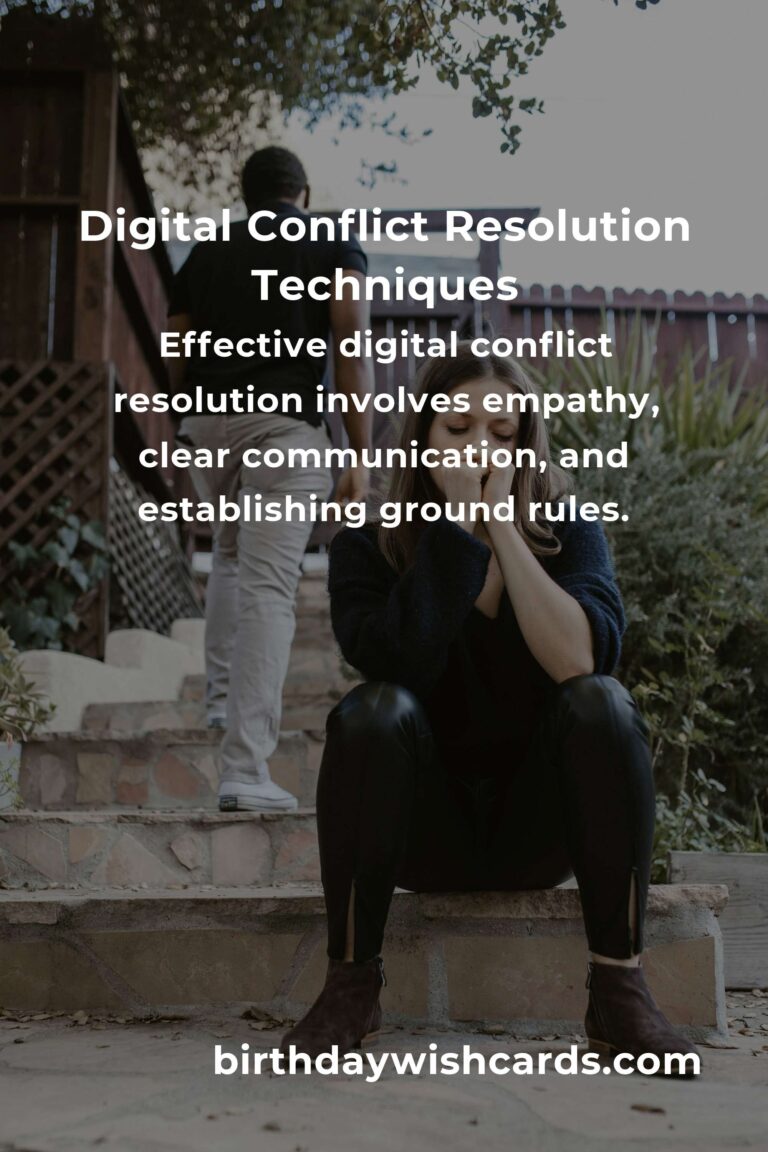 Understanding the Basics of Digital Conflict Resolution