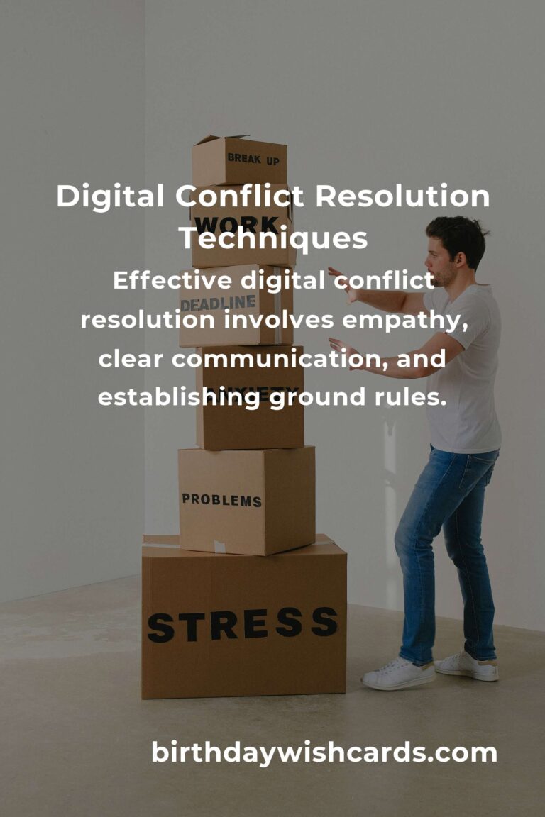 Understanding the Basics of Digital Conflict Resolution