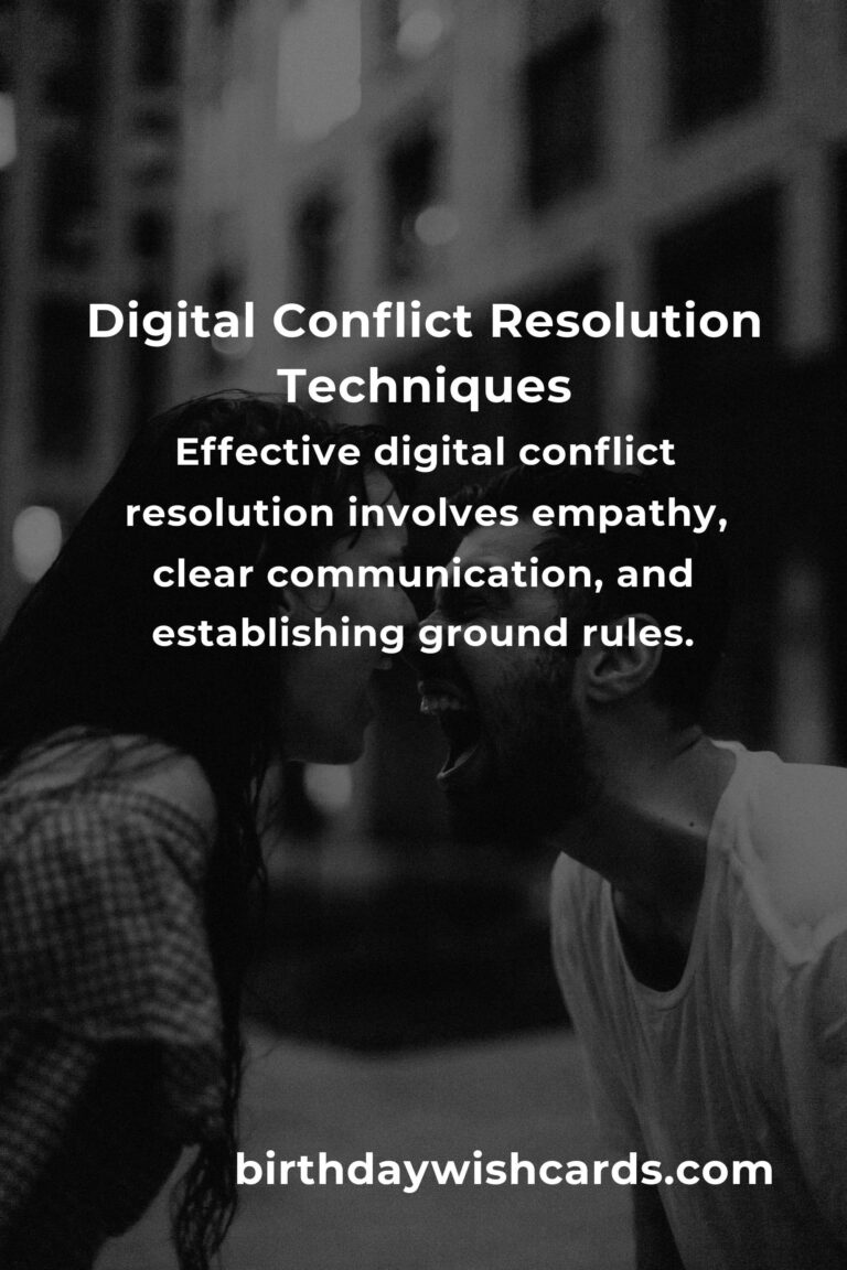 Understanding the Basics of Digital Conflict Resolution