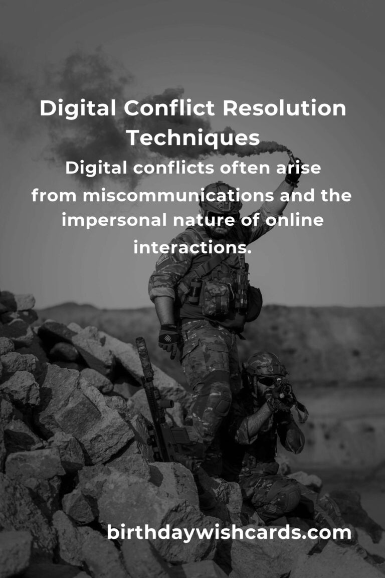 Understanding the Basics of Digital Conflict Resolution