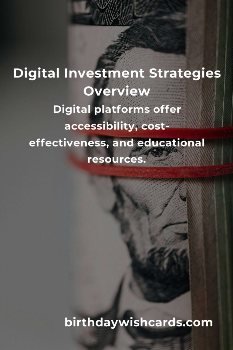 Understanding the Basics of Digital Investment Strategies