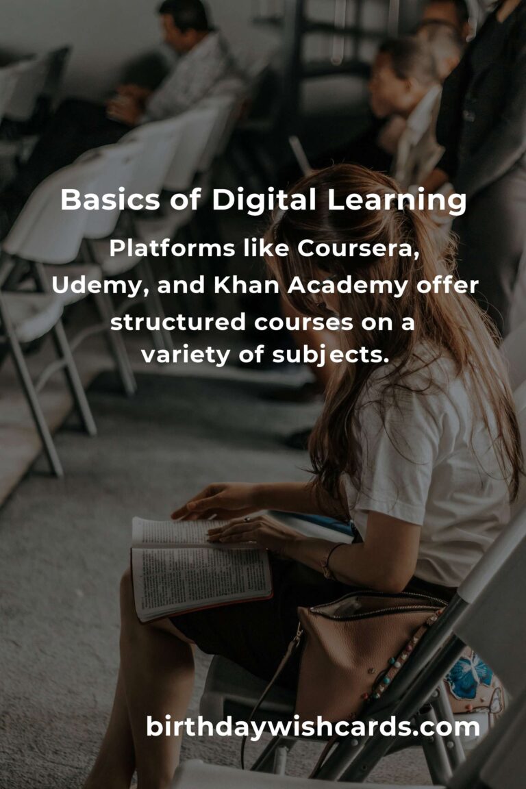 Understanding the Basics of Digital Learning a New Skill