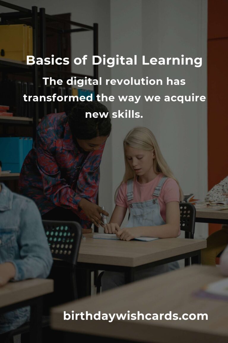 Understanding the Basics of Digital Learning a New Skill