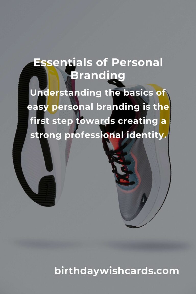 Understanding the Basics of Easy Personal Branding