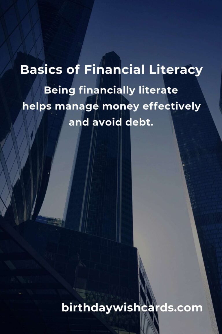 Understanding the Basics of Financial Literacy: Key Insights for Everyone
