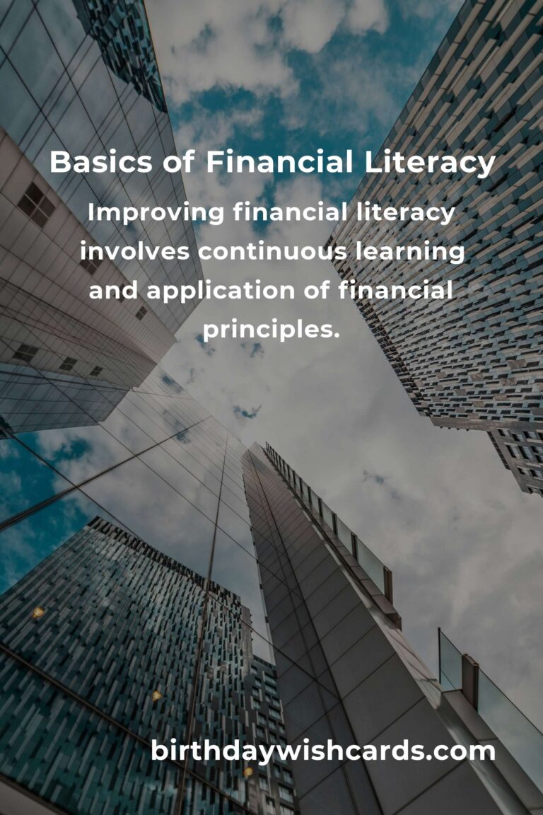 Understanding the Basics of Financial Literacy: Key Insights for Everyone