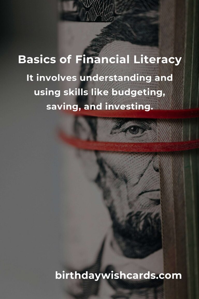 Understanding the Basics of Financial Literacy: Key Insights for Everyone