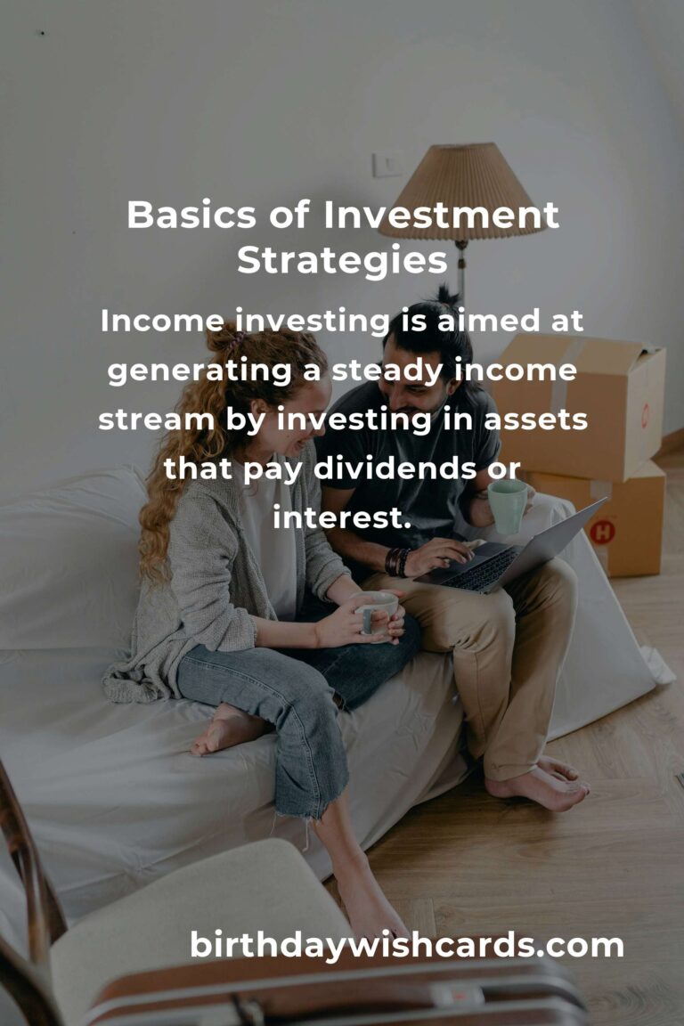 Understanding the Basics of Investment Strategies