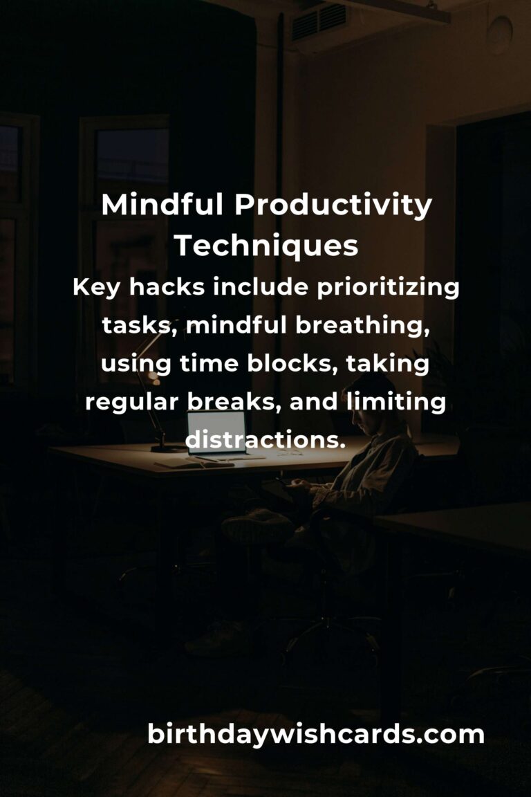 Understanding the Basics of Mindful Productivity Hacks for Enhanced Efficiency