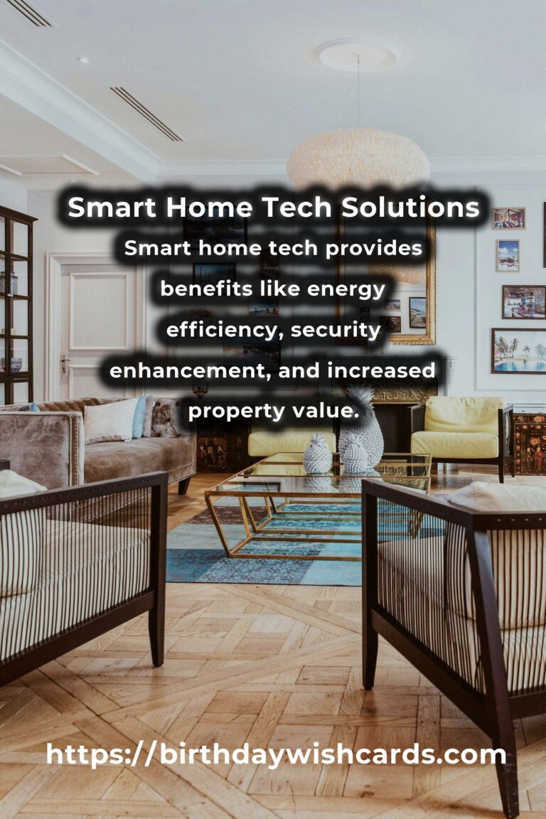 Understanding the Basics of Smart Home Tech Solutions