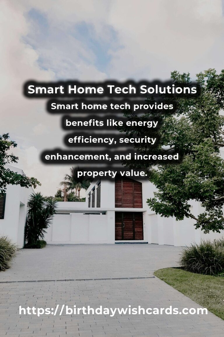 Understanding the Basics of Smart Home Tech Solutions