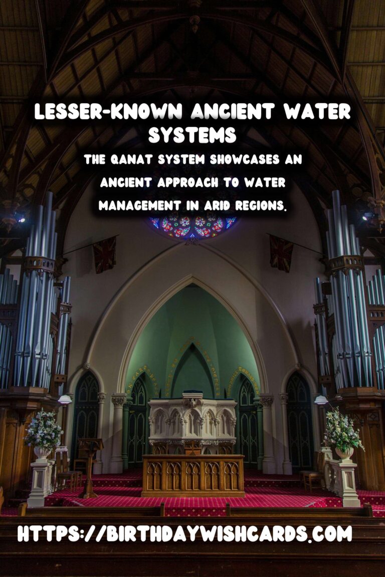Unearthing the Secrets of Lesser-Known Ancient Water Systems in Asia