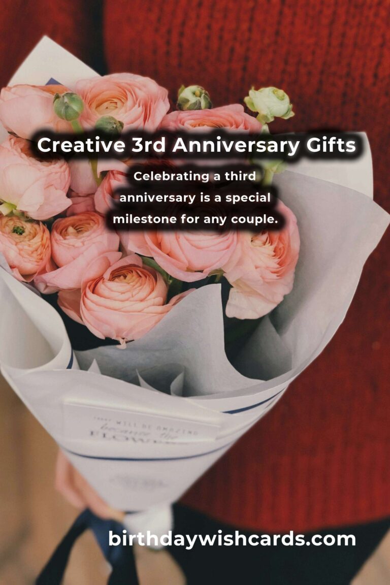Unique 3rd Anniversary Gift Ideas for Couples