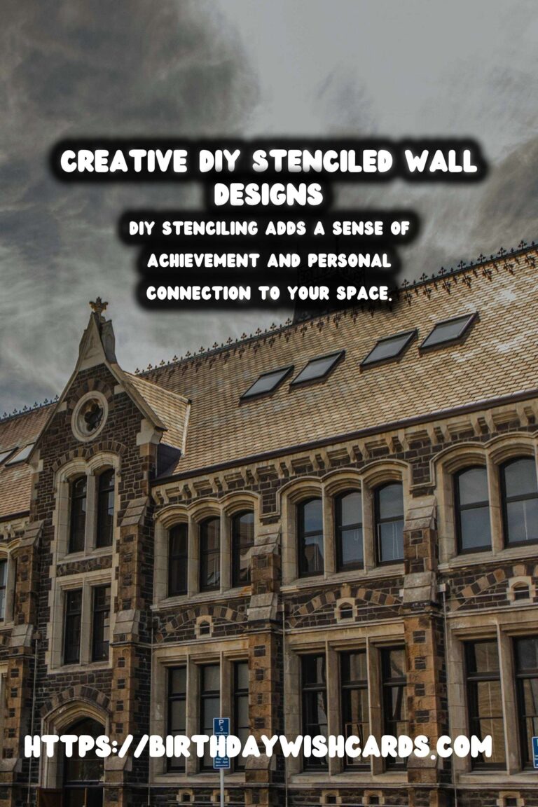 Unleash Your Creativity: Transform Your Space with DIY Stenciled Walls
