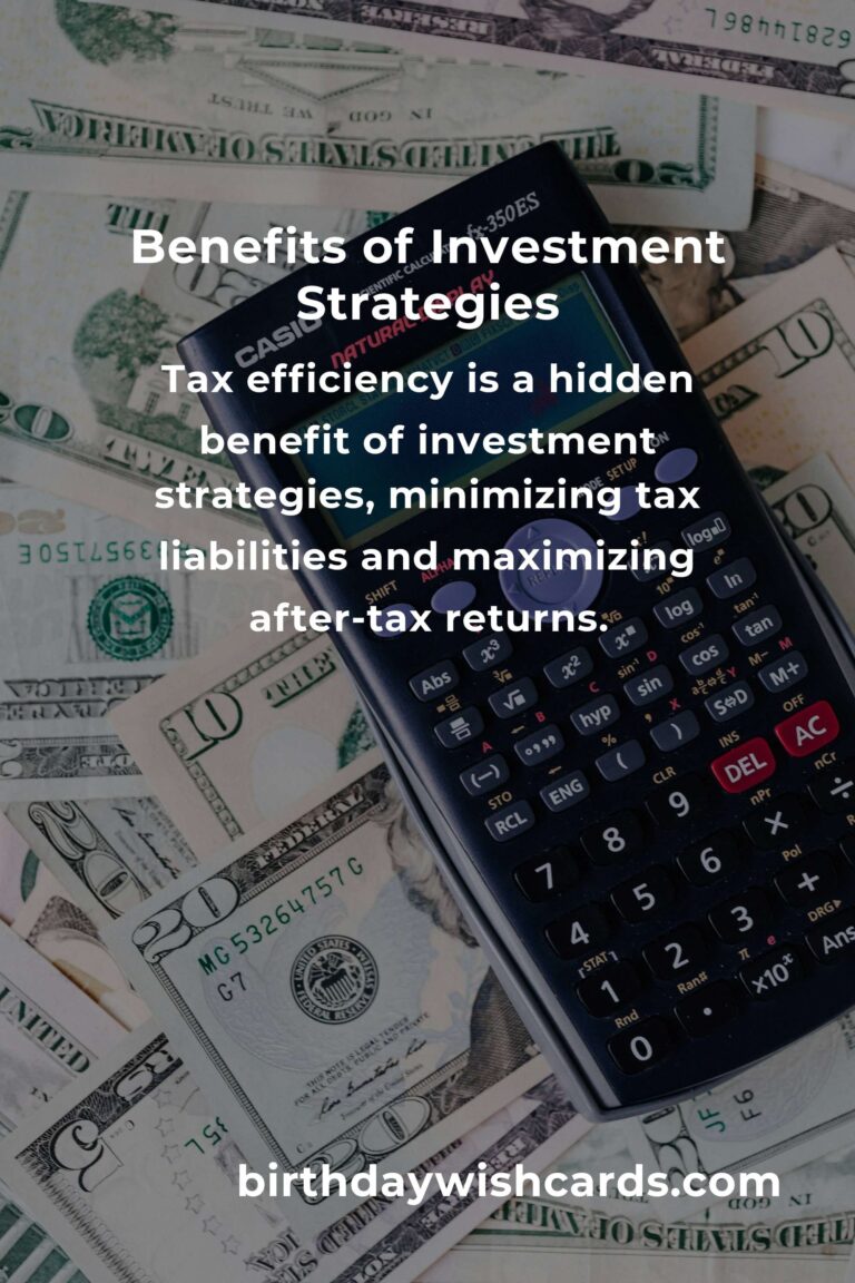 Unlocking the Hidden Benefits of Investment Strategies