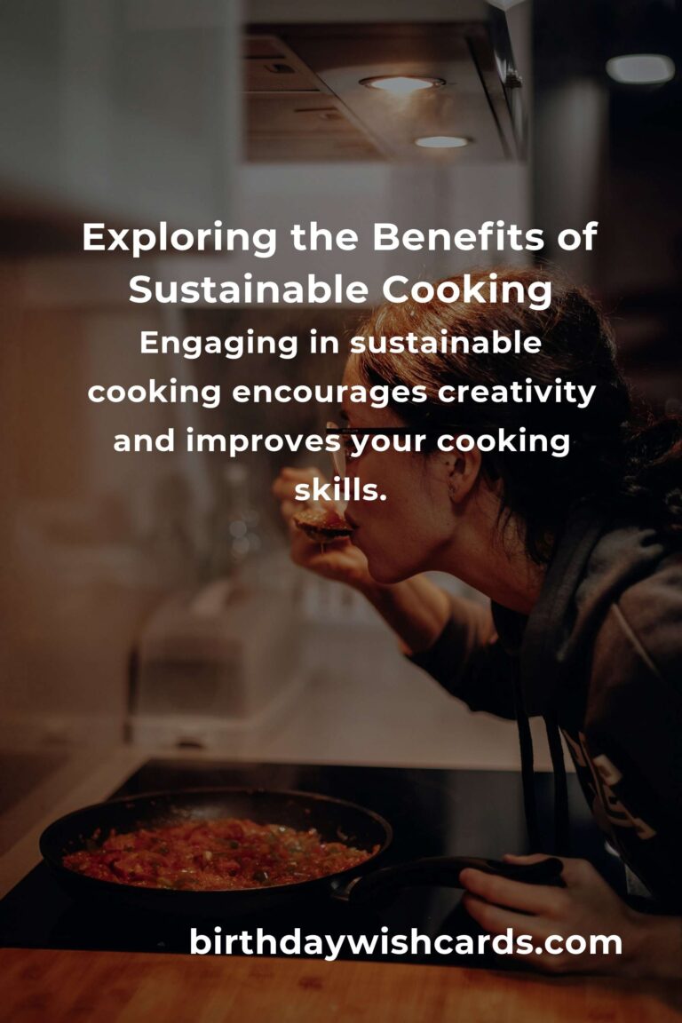 Unlocking the Hidden Benefits of Sustainable Cooking