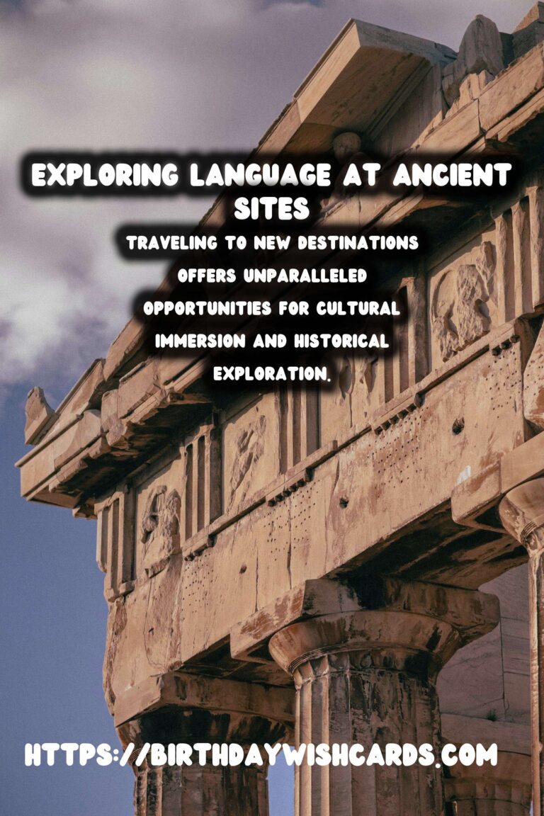 Unlocking the Past: Travel Apps for Language Learning in Historical Contexts