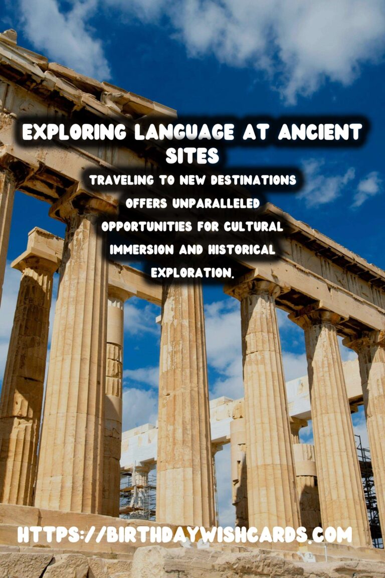 Unlocking the Past: Travel Apps for Language Learning in Historical Contexts