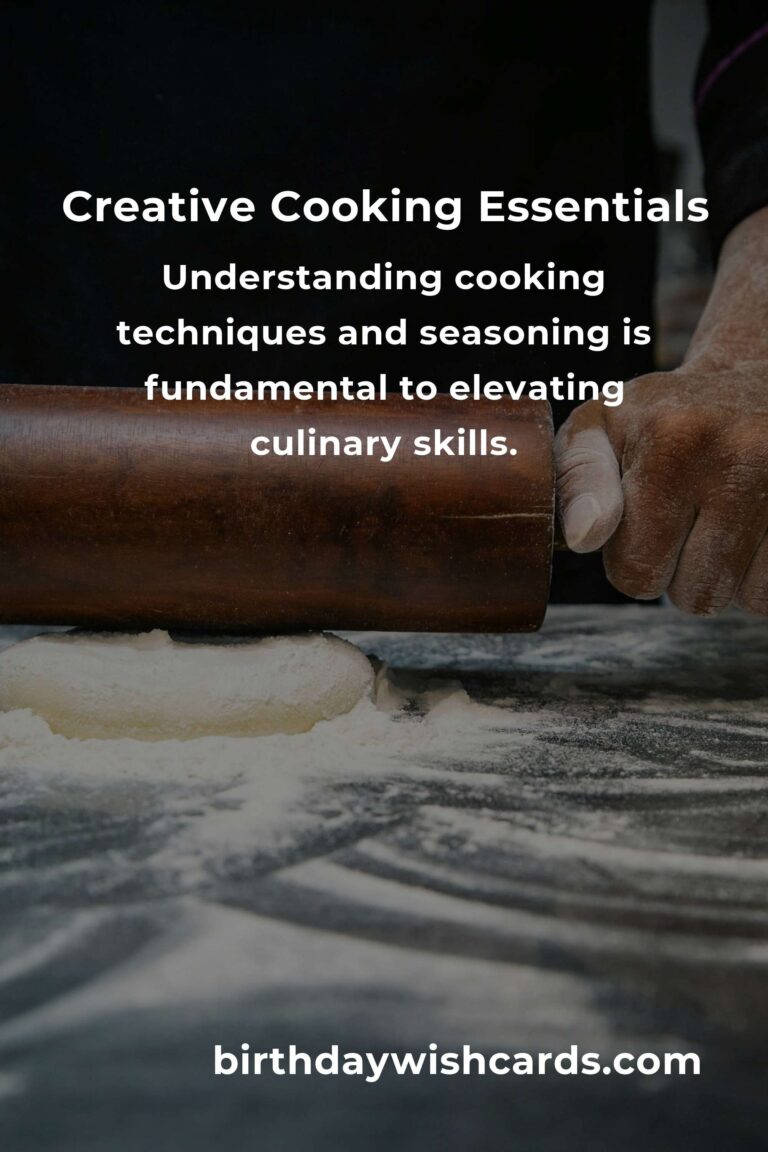 Unlocking the Power of Creative Cooking Basics