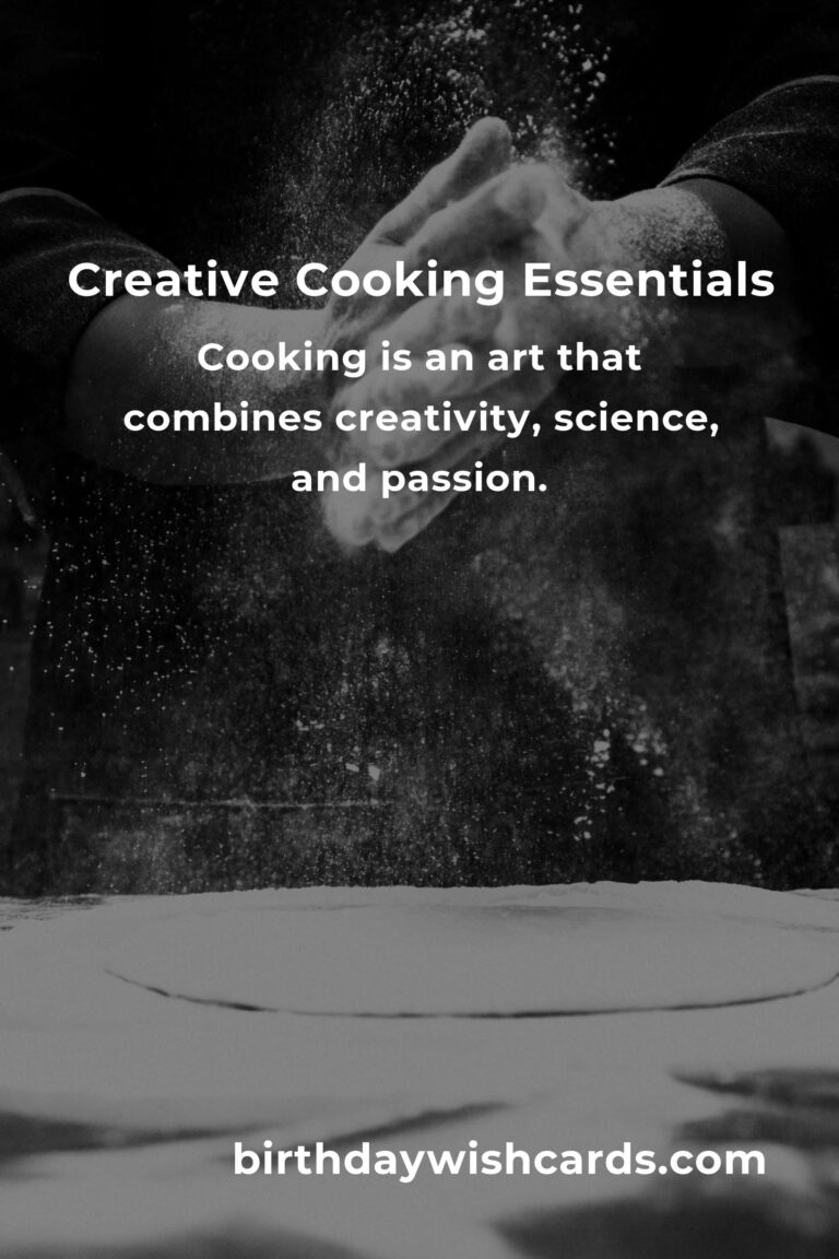 Unlocking the Power of Creative Cooking Basics