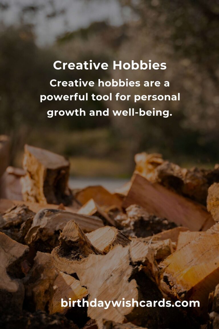 Unlocking the Power of Creative Hobbies for Personal Growth