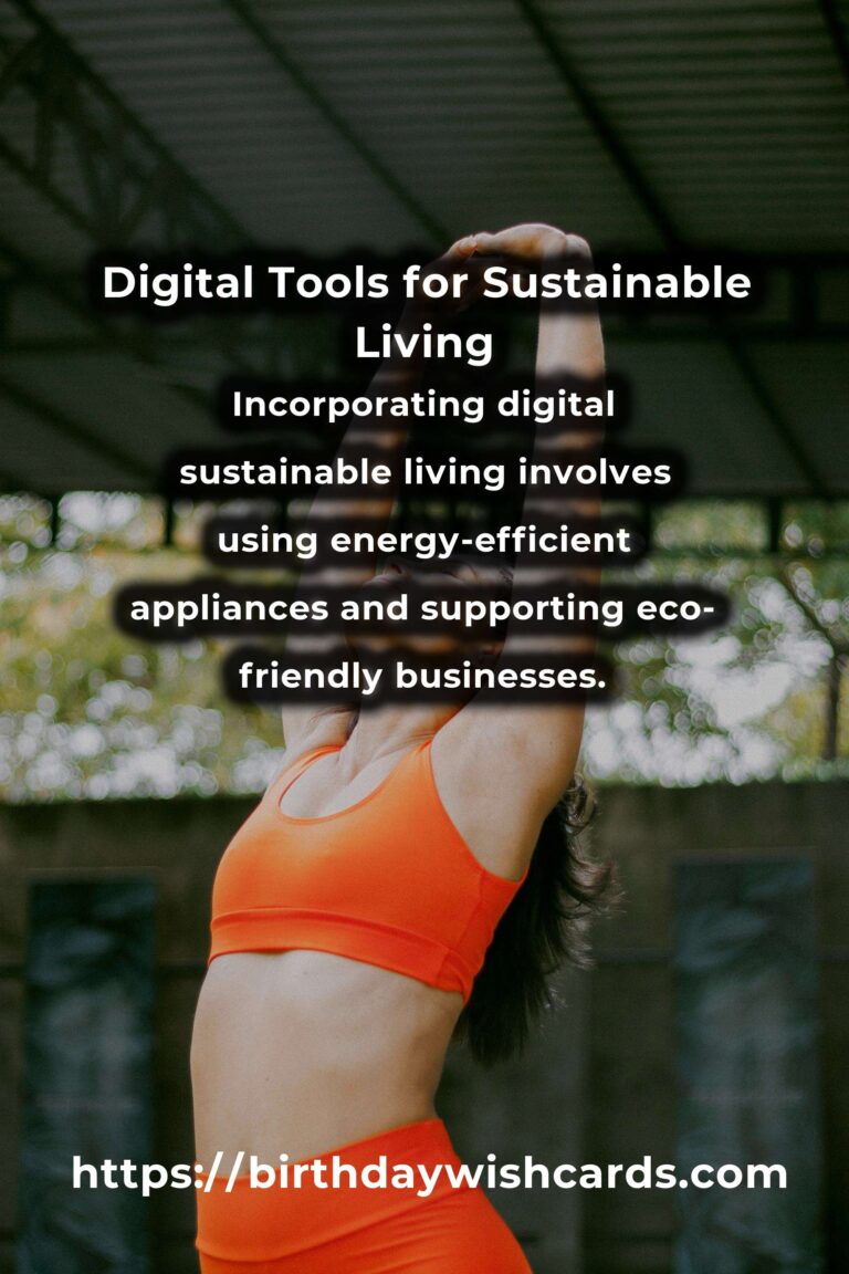 Unlocking the Power of Digital Sustainable Living