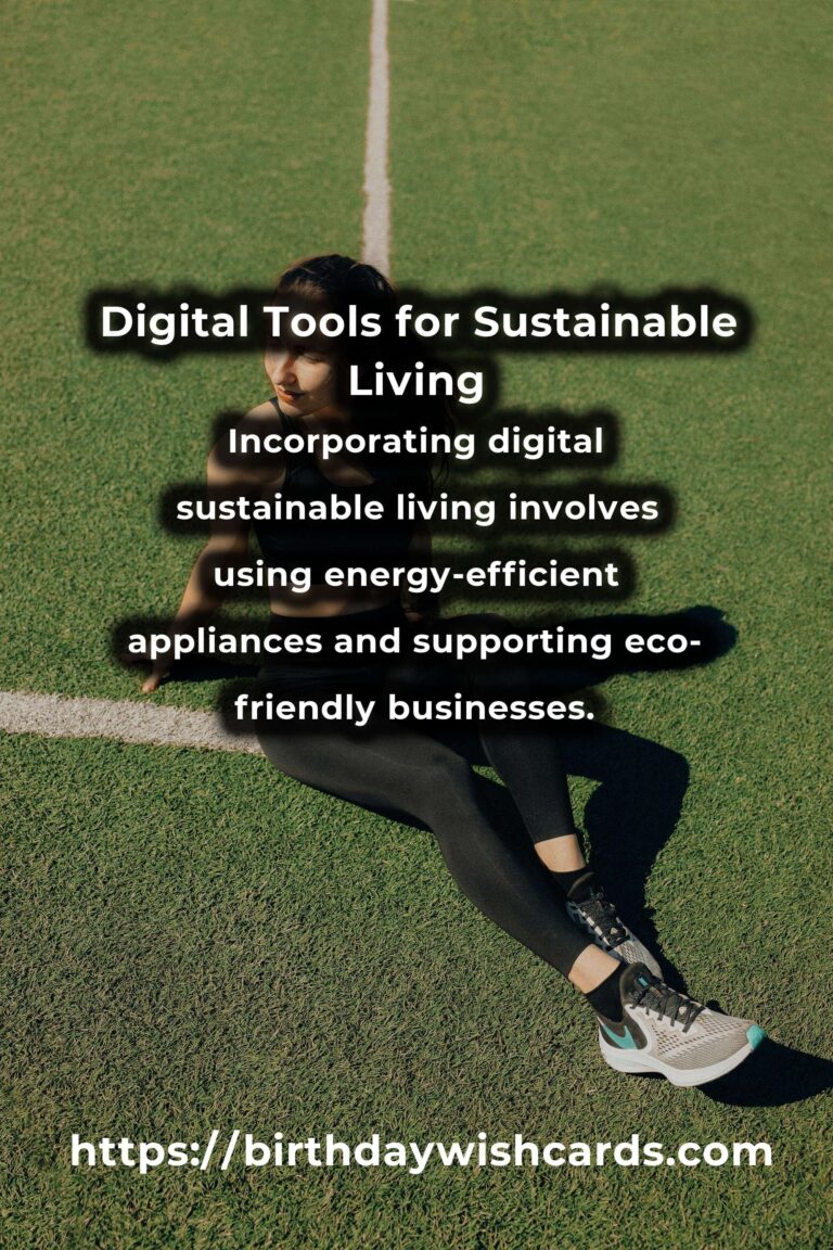Unlocking the Power of Digital Sustainable Living