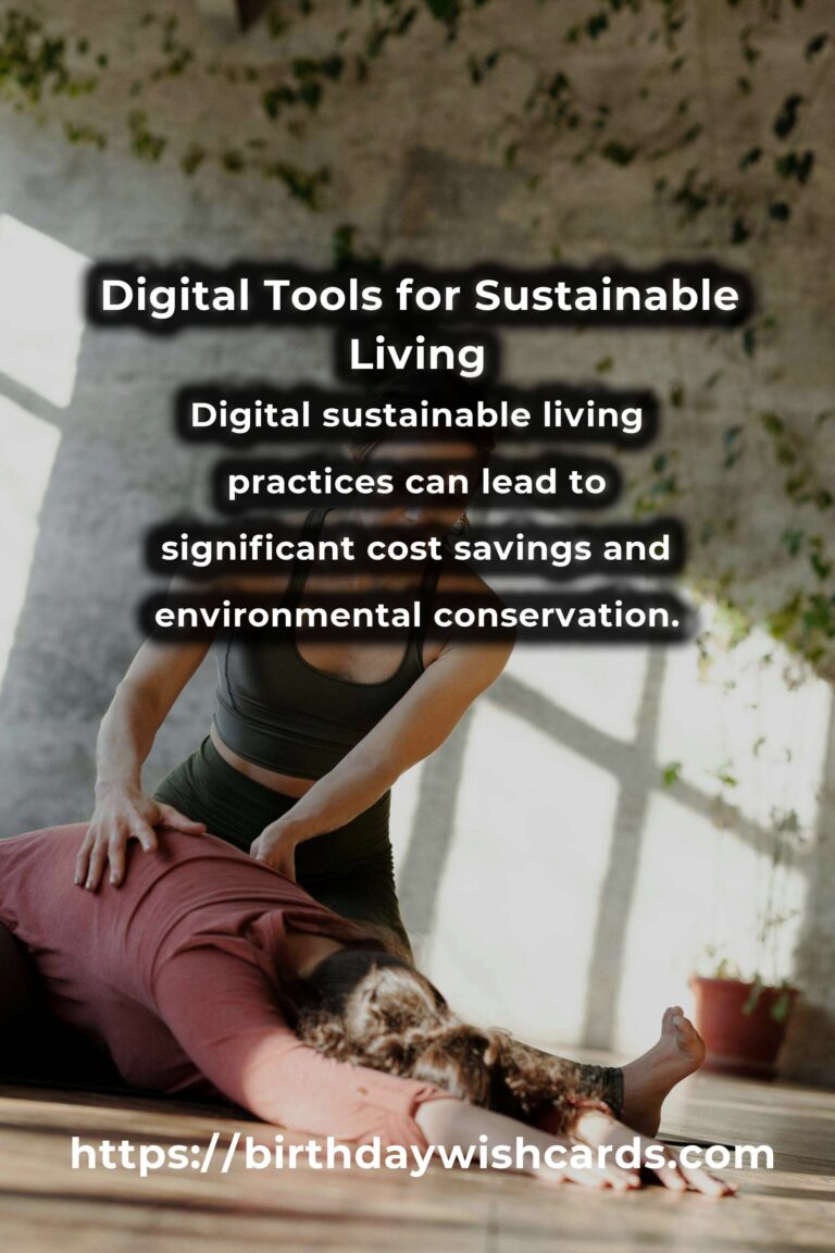 Unlocking the Power of Digital Sustainable Living